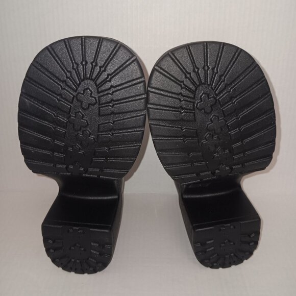 MARY JANE FAUX PATENT LEATHER PLATFORM SHOES - Picture 2 of 11